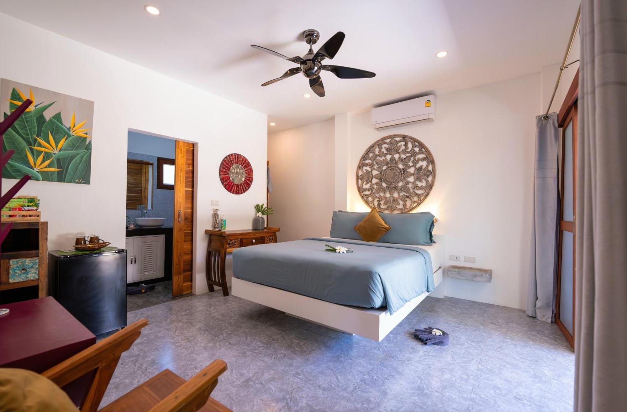 לאמאי ביץ' Orchid Lodge Samui - Bed & Breakfast חדר תמונה